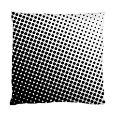 Background-wallpaper-texture-lines Dot Dots Black White Standard Cushion Case (Two Sides)