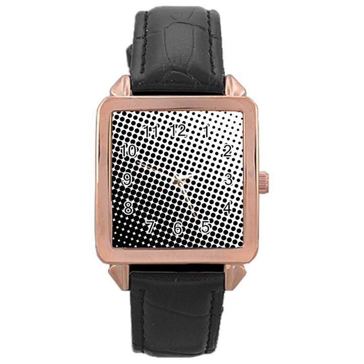 Background-wallpaper-texture-lines Dot Dots Black White Rose Gold Leather Watch 