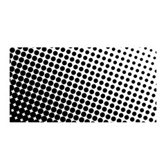 Background-wallpaper-texture-lines Dot Dots Black White Satin Wrap 35  x 70 