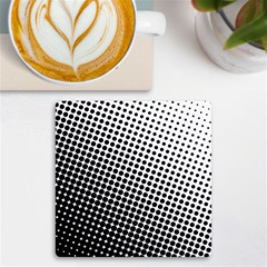 Background-wallpaper-texture-lines Dot Dots Black White UV Print Square Tile Coaster 