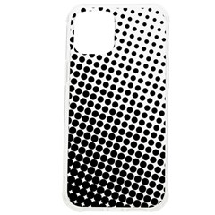 Background-wallpaper-texture-lines Dot Dots Black White Iphone 12 Pro Max Tpu Uv Print Case by Amaryn4rt