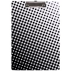 Background-wallpaper-texture-lines Dot Dots Black White A4 Acrylic Clipboard by Amaryn4rt