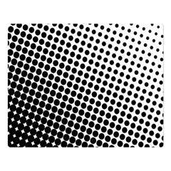 Background-wallpaper-texture-lines Dot Dots Black White Premium Plush Fleece Blanket (Large)