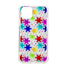 Snowflake Pattern Repeated Iphone 11 Pro 5 8 Inch Tpu Uv Print Case by Amaryn4rt