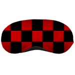 Black And Red Backgrounds- Sleep Mask Front