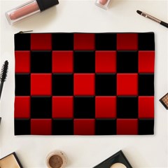 Black And Red Backgrounds- Cosmetic Bag (xl) by Amaryn4rt