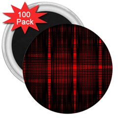 Black And Red Backgrounds 3  Magnets (100 Pack) by Amaryn4rt