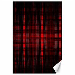 Black And Red Backgrounds Canvas 20  X 30  by Amaryn4rt