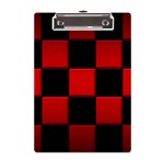 Black And Red Backgrounds- A5 Acrylic Clipboard Front