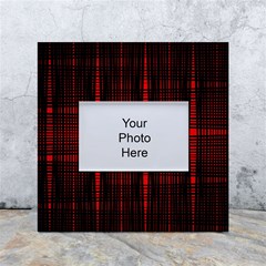 Black And Red Backgrounds White Box Photo Frame 4  X 6  by Amaryn4rt