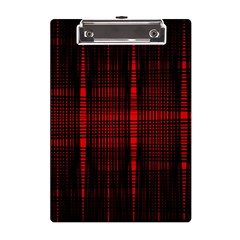 Black And Red Backgrounds A5 Acrylic Clipboard by Amaryn4rt