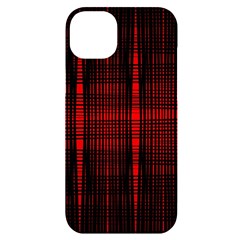 Black And Red Backgrounds Iphone 14 Plus Black Uv Print Case by Amaryn4rt