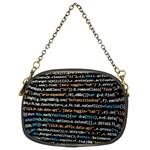 Close Up Code Coding Computer Chain Purse (Two Sides) Front