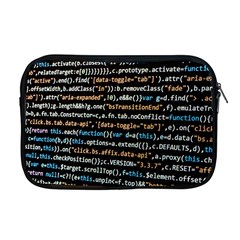 Close Up Code Coding Computer Apple Macbook Pro 17  Zipper Case by Amaryn4rt