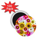 Flowers Blossom Bloom Nature Plant 1.75  Magnets (100 pack)  Front