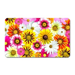 Flowers Blossom Bloom Nature Plant Magnet (rectangular) by Amaryn4rt