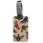 Tattoos Colorful Seamless Pattern Luggage Tag (two sides) Back