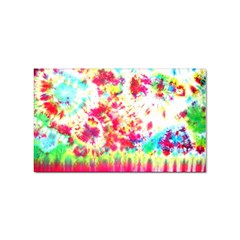 Pattern Decorated Schoolbus Tie Dye Sticker Rectangular (100 Pack) by Amaryn4rt