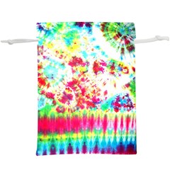 Pattern Decorated Schoolbus Tie Dye Lightweight Drawstring Pouch (xl) by Amaryn4rt