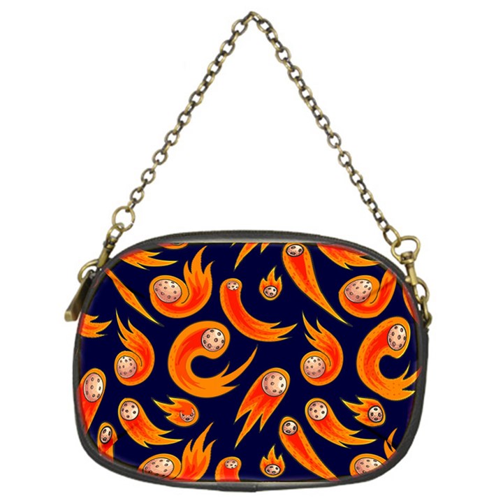 Space Patterns Pattern Chain Purse (One Side)