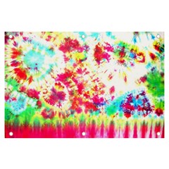 Pattern Decorated Schoolbus Tie Dye Banner And Sign 6  X 4  by Amaryn4rt