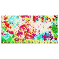 Pattern Decorated Schoolbus Tie Dye Banner And Sign 8  X 4  by Amaryn4rt