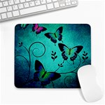 Texture Butterflies Background Large Mousepad Front