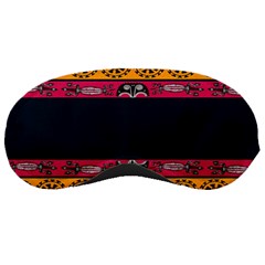 Pattern Ornaments Africa Safari Summer Graphic Sleep Mask by Amaryn4rt