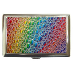 Bubbles Rainbow Colourful Colors Cigarette Money Case by Amaryn4rt