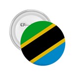 Flag Of Tanzania 2.25  Buttons Front