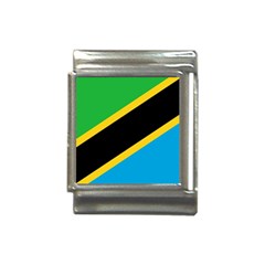 Flag Of Tanzania Italian Charm (13mm) by Amaryn4rt