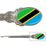 Flag Of Tanzania Letter Opener Front