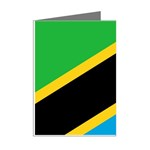 Flag Of Tanzania Mini Greeting Cards (Pkg of 8) Right