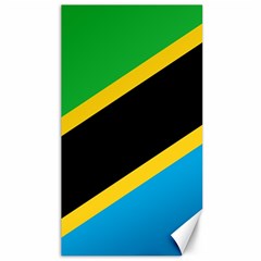 Flag Of Tanzania Canvas 40  X 72  by Amaryn4rt