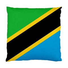 Flag Of Tanzania Standard Cushion Case (two Sides) by Amaryn4rt