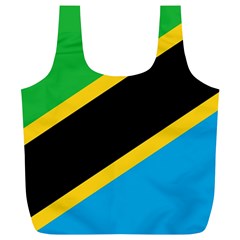 Flag Of Tanzania Full Print Recycle Bag (xl)