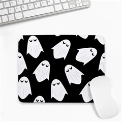 Ghost Halloween Pattern Small Mousepad by Amaryn4rt