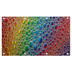 Bubbles Rainbow Colourful Colors Banner And Sign 7  X 4  by Amaryn4rt