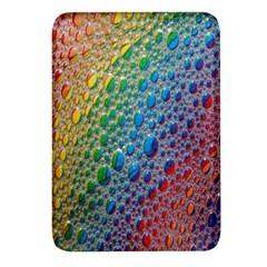 Bubbles Rainbow Colourful Colors Rectangular Glass Fridge Magnet (4 Pack) by Amaryn4rt