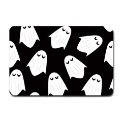 Ghost Halloween Pattern Small Doormat by Amaryn4rt