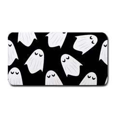 Ghost Halloween Pattern Medium Bar Mat by Amaryn4rt