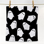 Ghost Halloween Pattern Face Towel Front