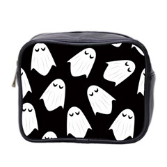 Ghost Halloween Pattern Mini Toiletries Bag (two Sides) by Amaryn4rt