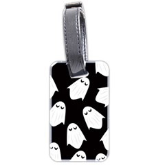 Ghost Halloween Pattern Luggage Tag (two Sides) by Amaryn4rt