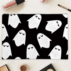 Ghost Halloween Pattern Cosmetic Bag (xxl) by Amaryn4rt