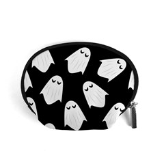 Ghost Halloween Pattern Accessory Pouch (small) by Amaryn4rt