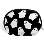 Ghost Halloween Pattern Accessory Pouch (Medium) Front