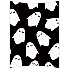 Ghost Halloween Pattern Back Support Cushion by Amaryn4rt