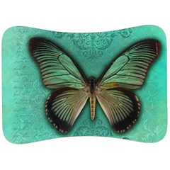 Butterfly Background Vintage Old Grunge Velour Seat Head Rest Cushion by Amaryn4rt