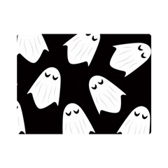 Ghost Halloween Pattern Premium Plush Fleece Blanket (mini) by Amaryn4rt